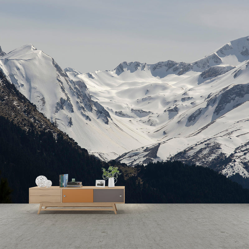 Customized Mountain Landscapes Mural Eco-friendly Wallpaper for Room