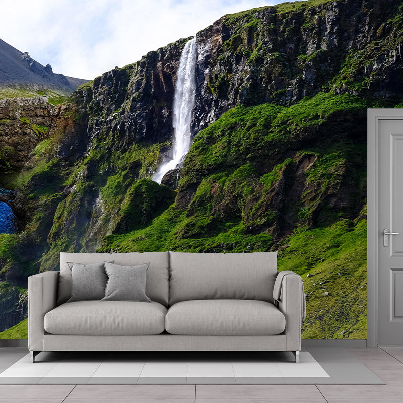 Customized Mountain Landscapes Mural Eco-friendly Wallpaper for Room