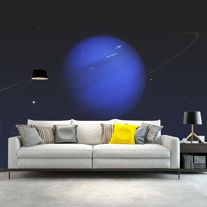 Photography Stain Resistant Mural Wallpaper Universe Living Room Wall Mural