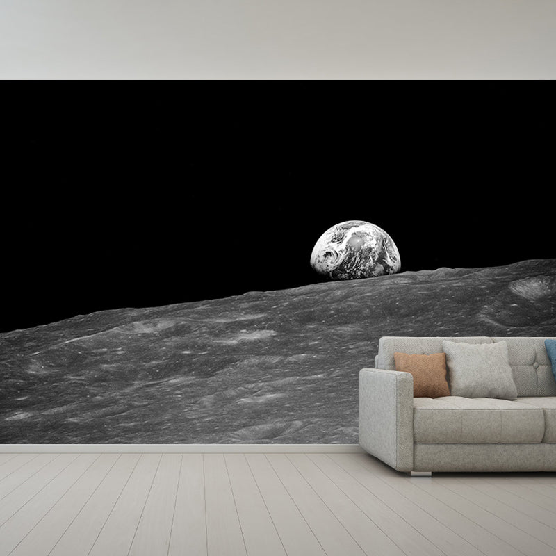 Photography Stain Resistant Mural Wallpaper Universe Living Room Wall Mural