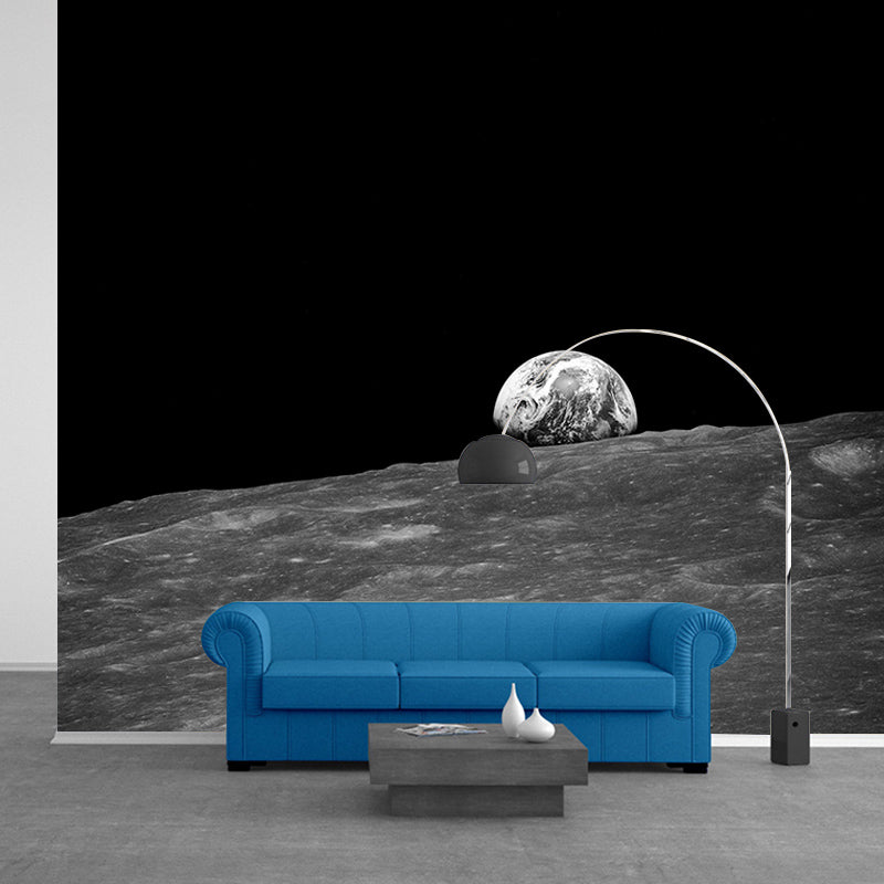 Photography Stain Resistant Mural Wallpaper Universe Living Room Wall Mural