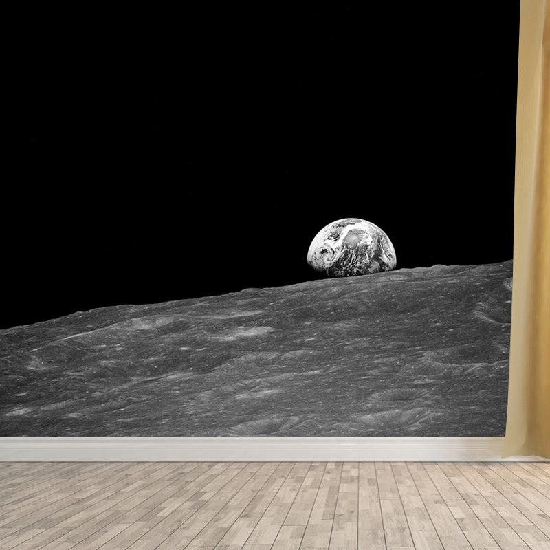 Photography Stain Resistant Mural Wallpaper Universe Living Room Wall Mural