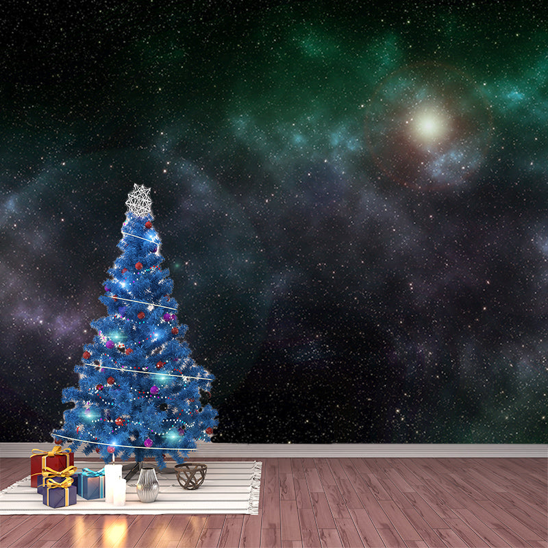 Starry Sky Resistant Mural Wallpaper Environment Friendly Sleeping Room Wall Mural