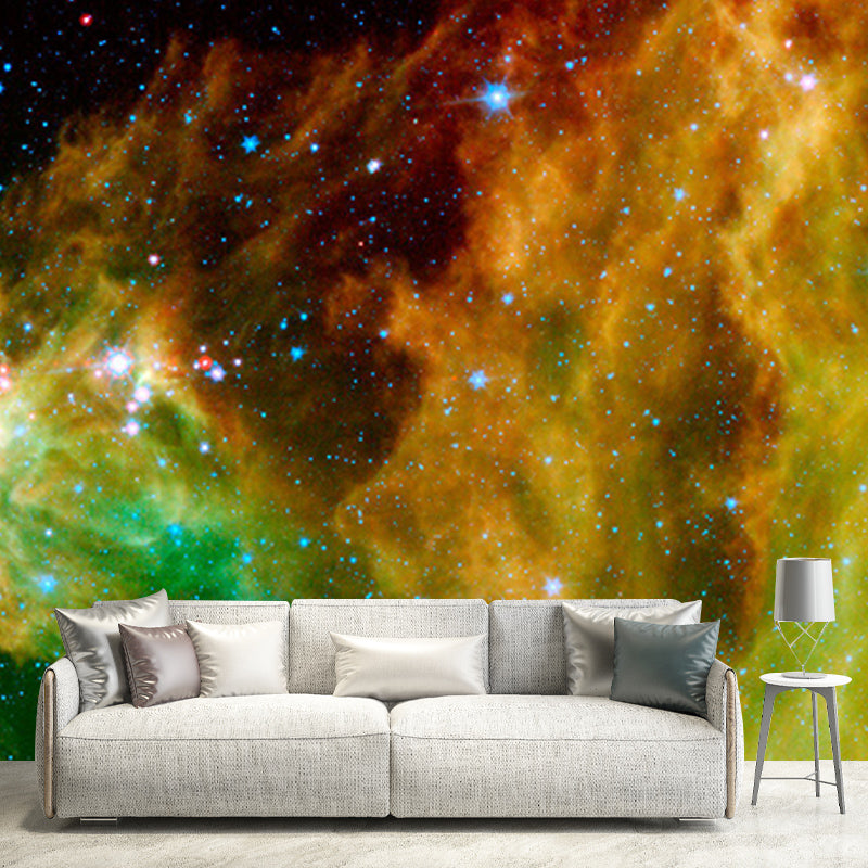 Starry Sky Resistant Mural Wallpaper Environment Friendly Sleeping Room Wall Mural