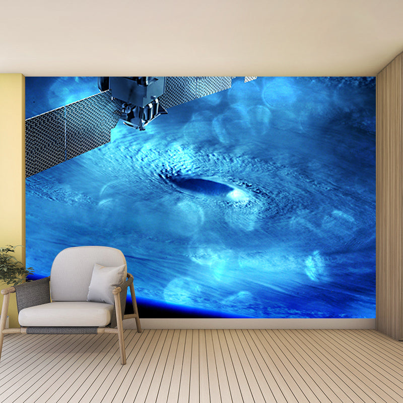 Dark Color Wall Mural Wallpaper Universe Sitting Room Wall Mural