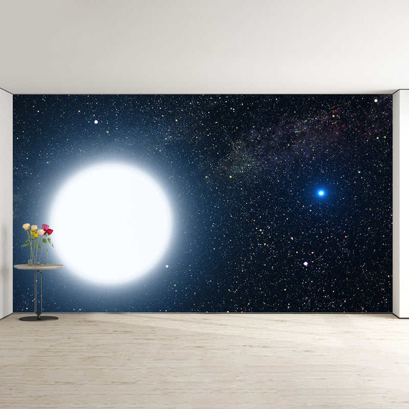 Galaxy Mildew Resistant Mural Wallpaper Sleeping Room Wall Mural