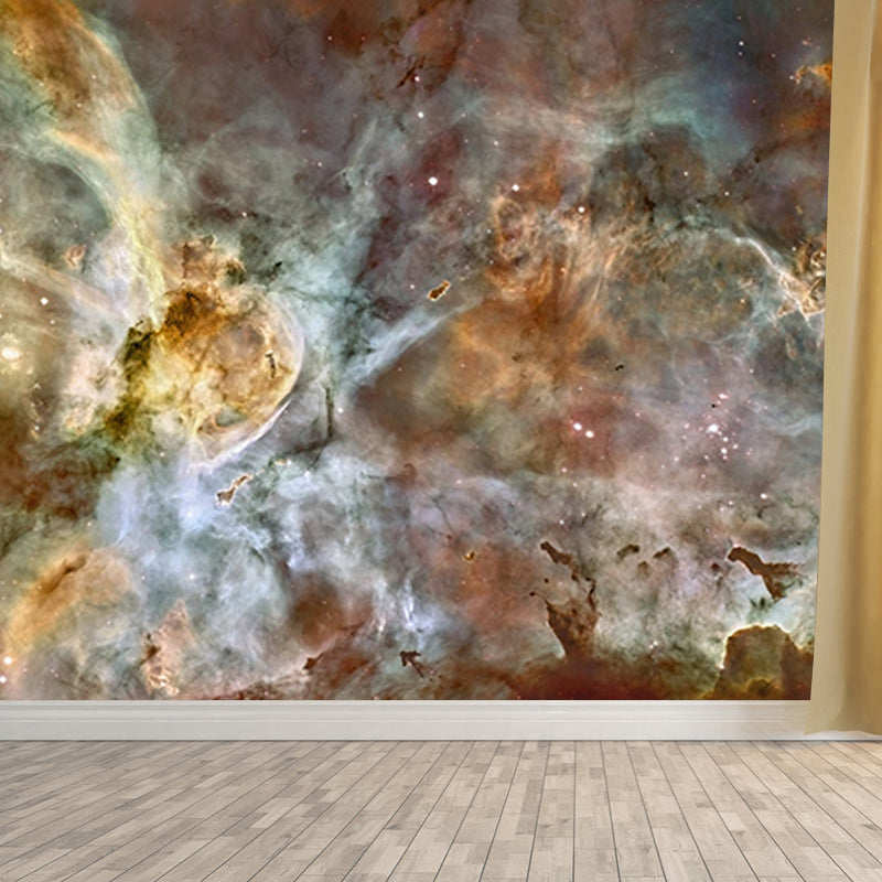 Galaxy Mildew Resistant Mural Wallpaper Sleeping Room Wall Mural