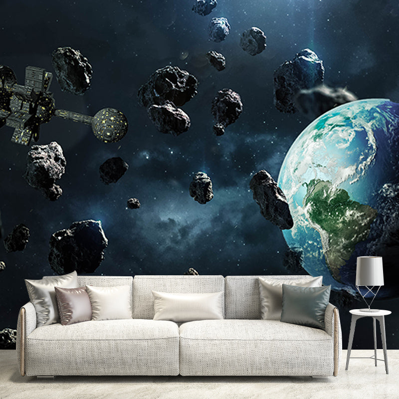 Environmental Photography Mural Wallpaper Planets Indoor Wall Mural