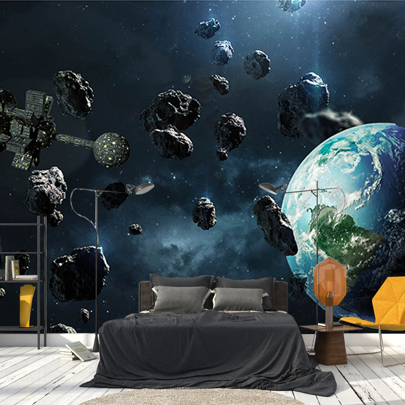 Environmental Photography Mural Wallpaper Planets Indoor Wall Mural