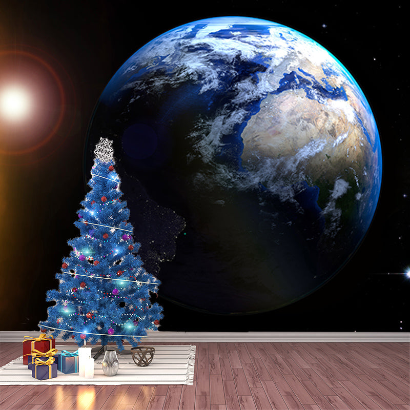 Planets Photography Environment Friendly Mural Wallpaper Bedroom Wall Mural