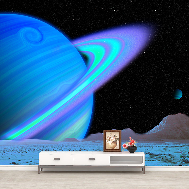 Planet Environmental Wall Mural Wallpaper Planets Living Room Wall Mural