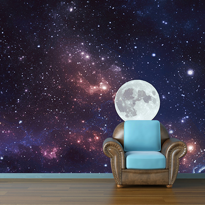Environmental Galaxy Wall Mural Wallpaper Planets Sitting Room Wall Mural