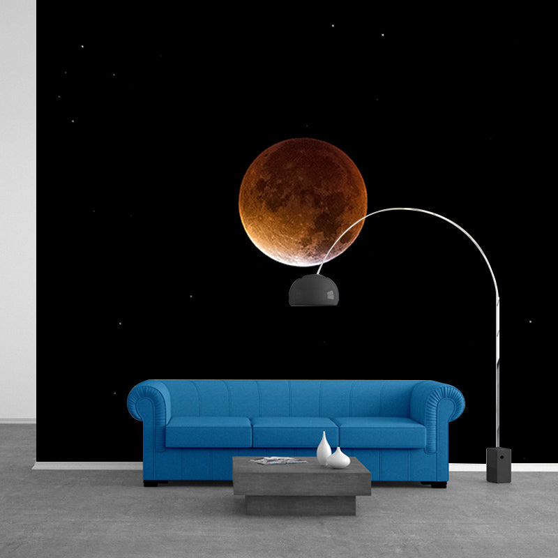 Washable Photography Mural Wallpaper Planets Indoor Wall Mural