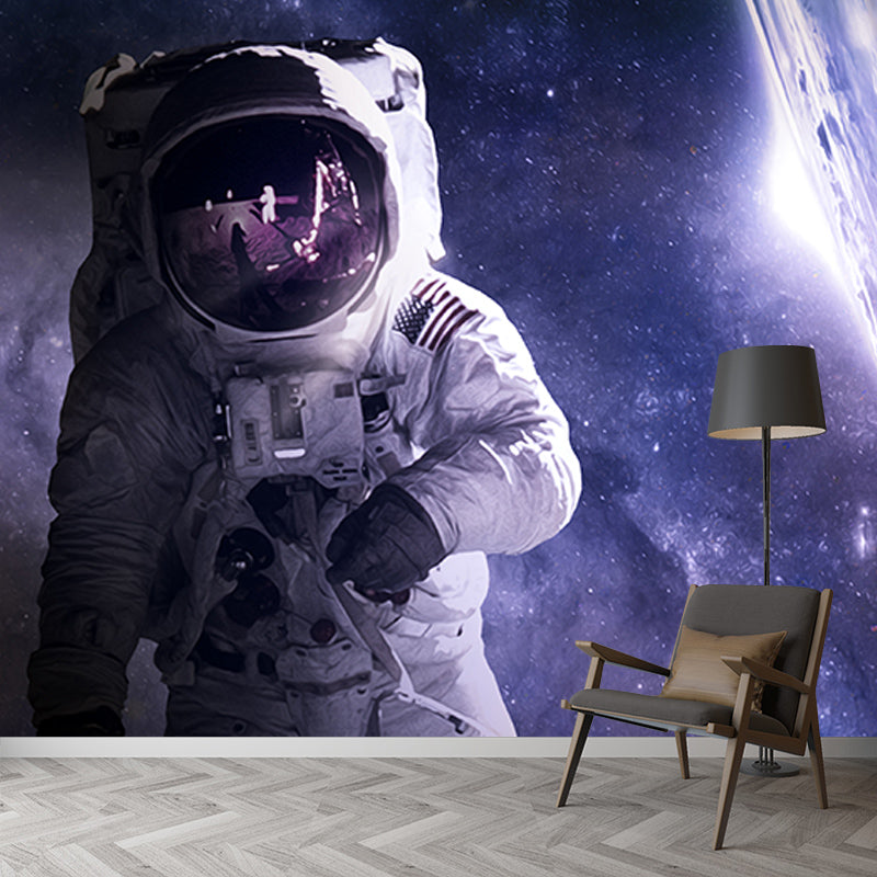 Bright Color Wall Mural Wallpaper Space Sitting Room Wall Mural