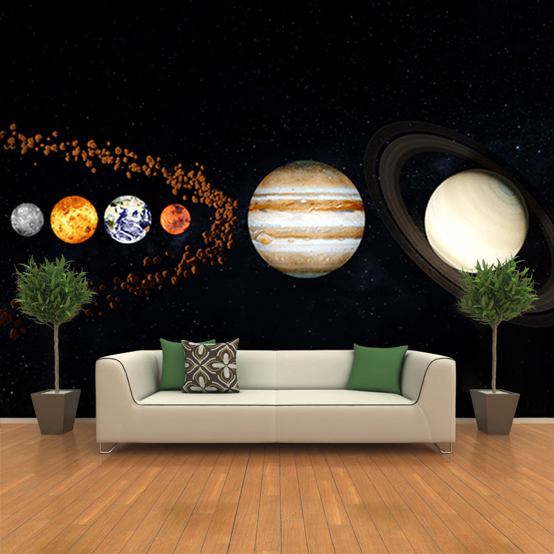 Bright Color Wall Mural Wallpaper Space Sitting Room Wall Mural