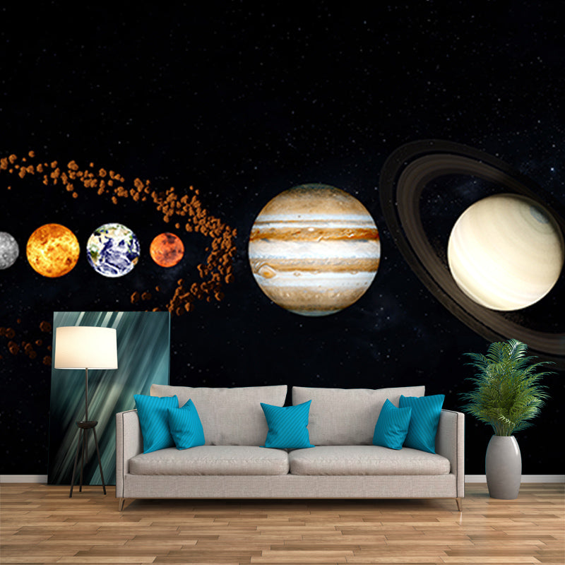 Bright Color Wall Mural Wallpaper Space Sitting Room Wall Mural
