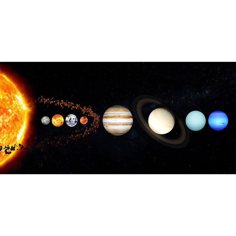 Bright Color Wall Mural Wallpaper Space Sitting Room Wall Mural