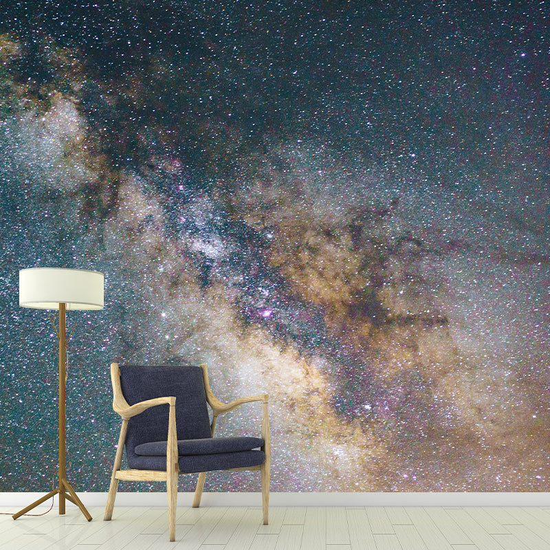 Space Mildew Resistant Wall Cosmic Galaxy Wallpaper Room Wall Mural