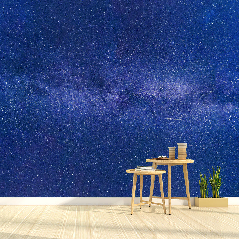 Space Mural Mildew Resistant Wall Cosmic Galaxy Wallpaper Bedroom Wall Mural