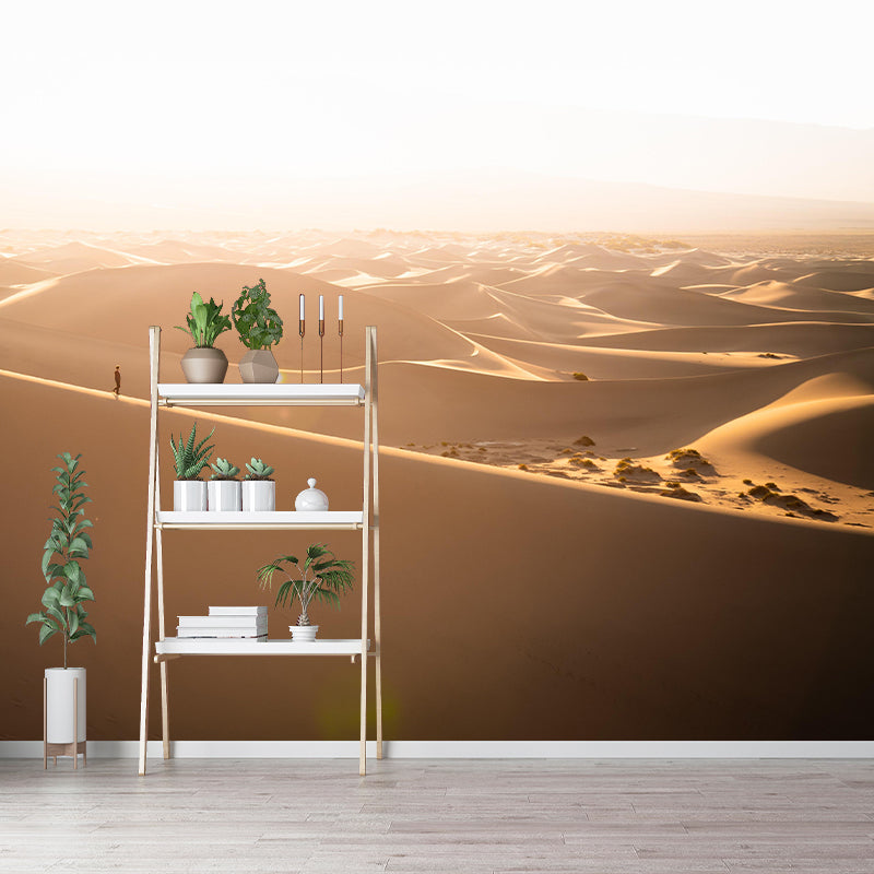 Vivid Mildew Resistant Wall Huge Desert Wallpaper Sitting Room Wall Mural