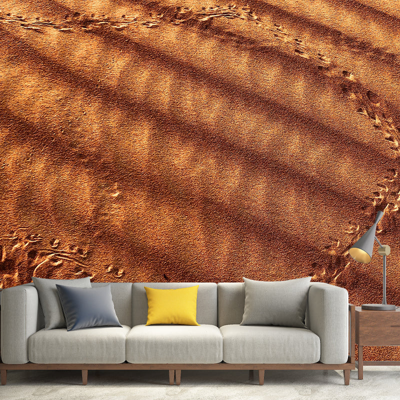 Sand Scene Mural Mildew Resistant Wall Huge Desert Wallpaper Living Room Wall Mural