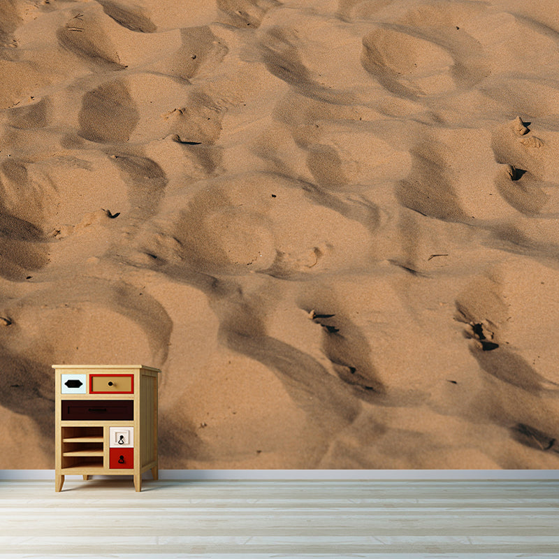 Sand Scene Mural Mildew Resistant Wall Huge Desert Wallpaper Living Room Wall Mural