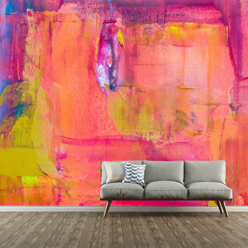 Abstract Pattern Mildew Resistant Wall Wallpaper Sleeping Room Wall Mural