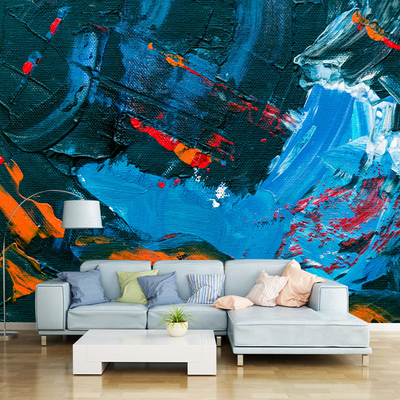 Abstract Pattern Mildew Resistant Wall Wallpaper Sleeping Room Wall Mural