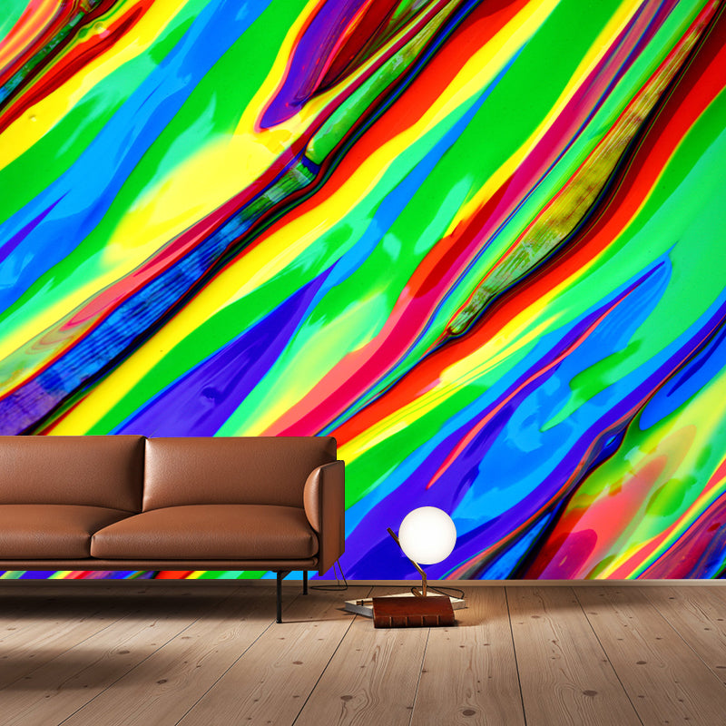 Abstract Pattern Mildew Resistant Wall Wallpaper Dining Room Wall Mural