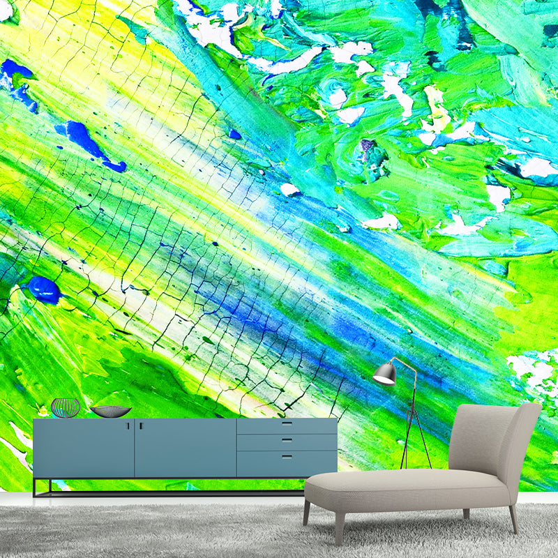 Abstract Pattern Mildew Resistant Wall Wallpaper Dining Room Wall Mural