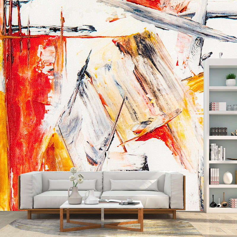 Abstract Print Mural Mildew Resistant Wall Wallpaper Bedroom Wall Mural