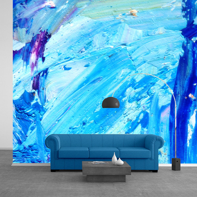 Oil Painting Art Abstract Pattern Mildew Resistant Wall Wallpaper Living Room Wall Mural