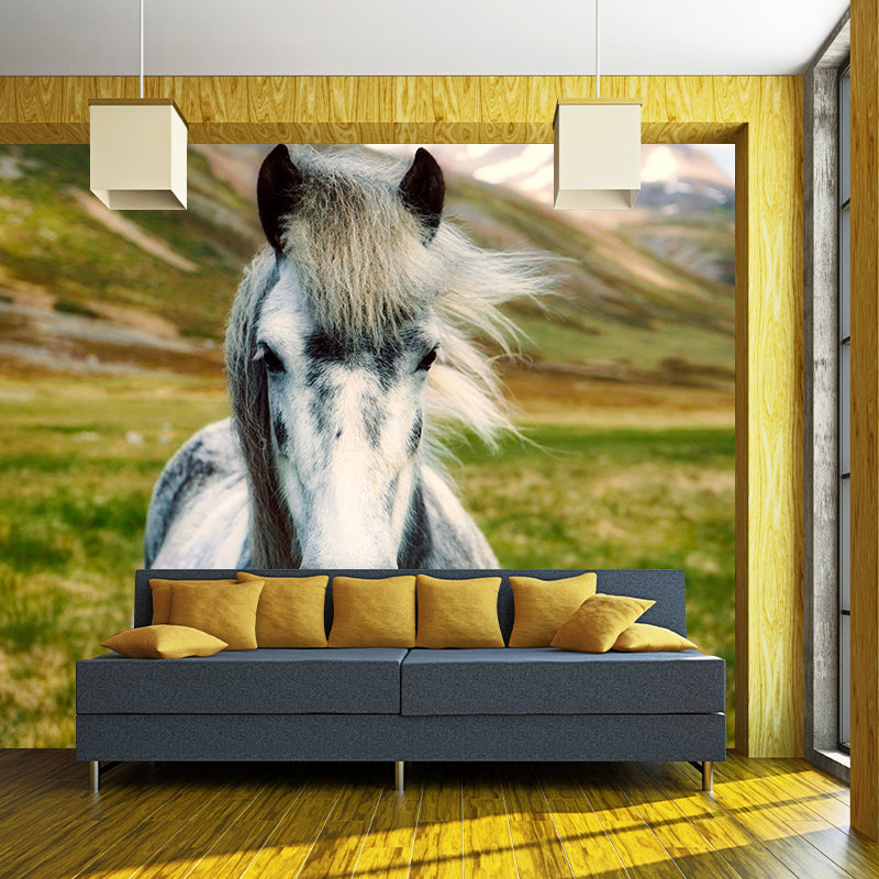 Rat Print Mildew Resistant Wall Mural Wild Animal Wallpaper Indoor Wall Mural