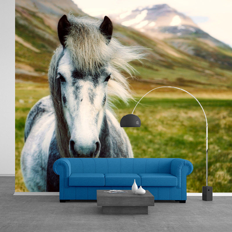 Rat Print Mildew Resistant Wall Mural Wild Animal Wallpaper Indoor Wall Mural