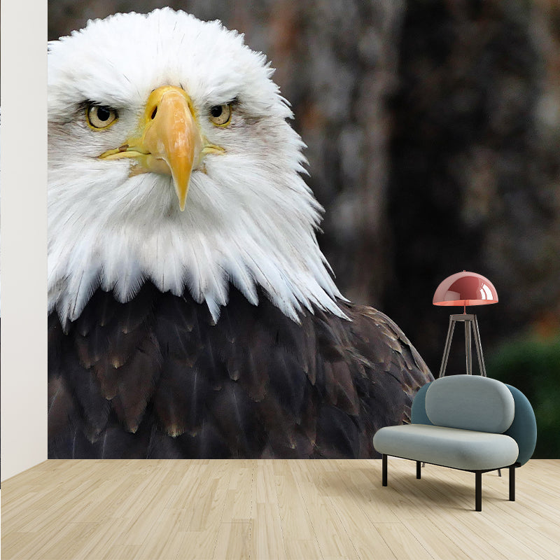 Deer Print Mildew Resistant Wall Mural Wild Animal Wallpaper Interior Wall Mural