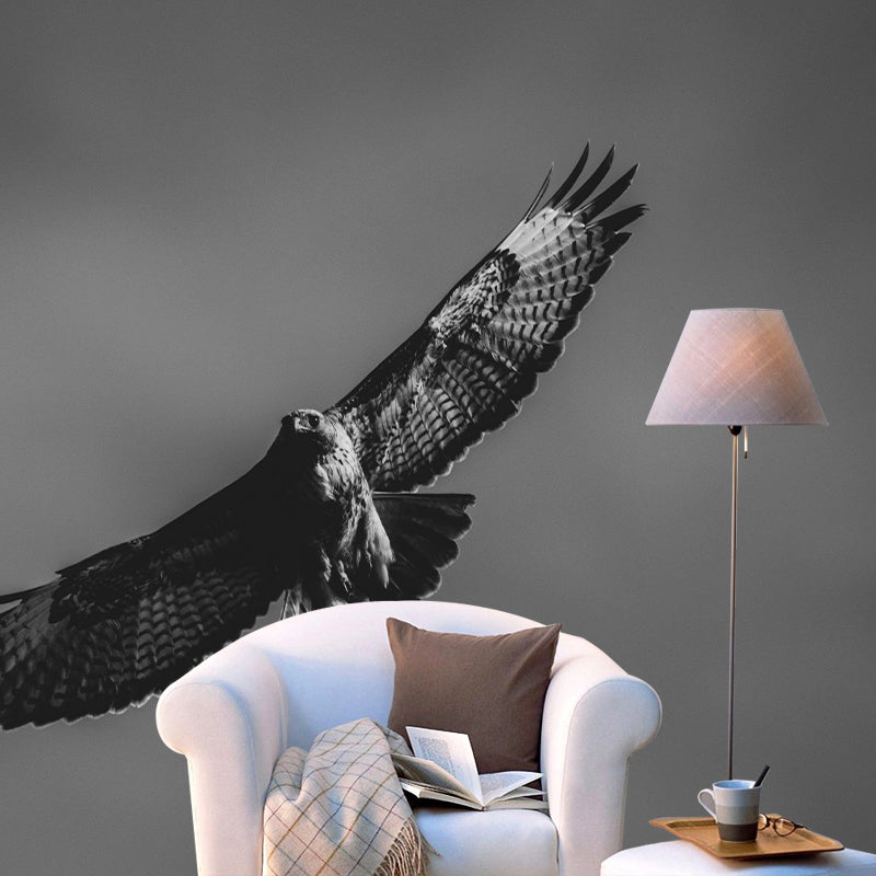 Parrot Print Mildew Resistant Wall Mural Wild Animal Wallpaper Sleeping Room Wall Mural