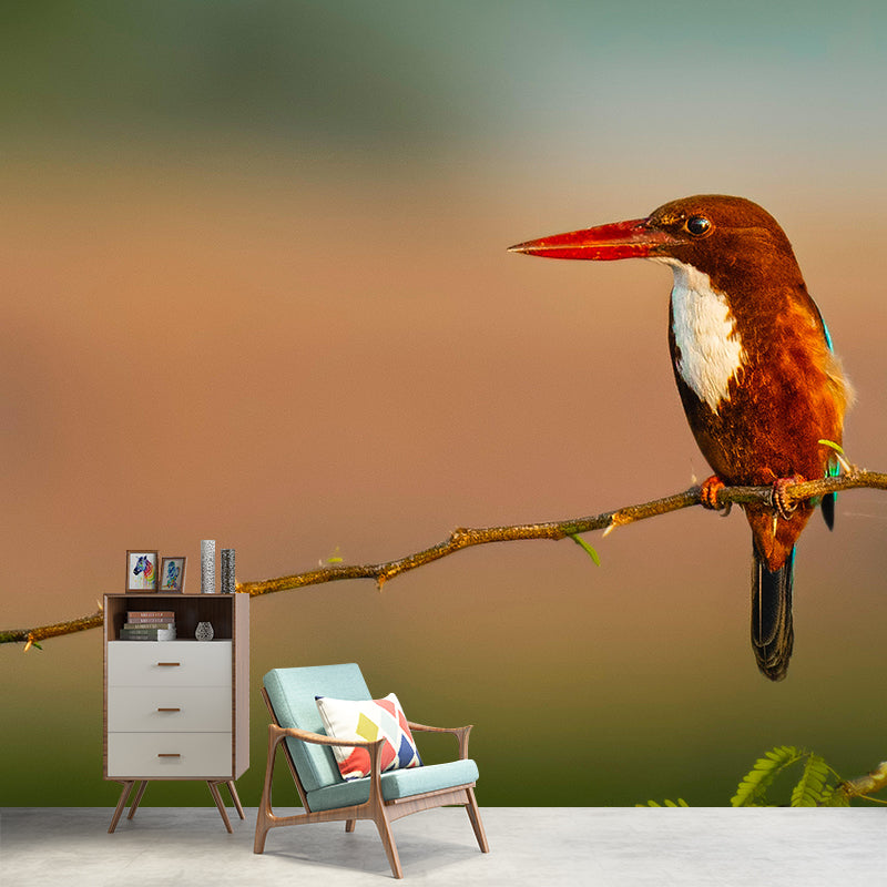 Wild Animal Print Mildew Resistant Wall Mural Wallpaper Bedroom Wall Mural