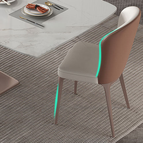 1/4/5/7 Pieces Luxury Dinette Set with Sintered Stone Table and Chairs Dining Furniture