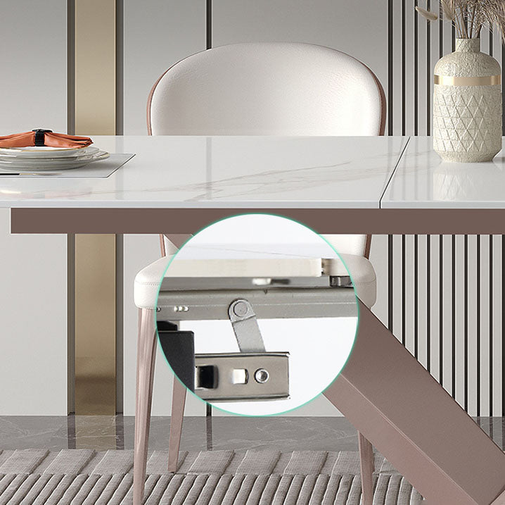 1/4/5/7 Pieces Luxury Dinette Set with Sintered Stone Table and Chairs Dining Furniture