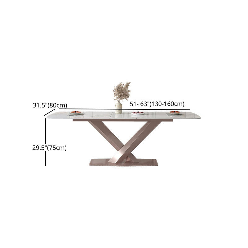 1/4/5/7 Pieces Luxury Dinette Set with Sintered Stone Table and Chairs Dining Furniture