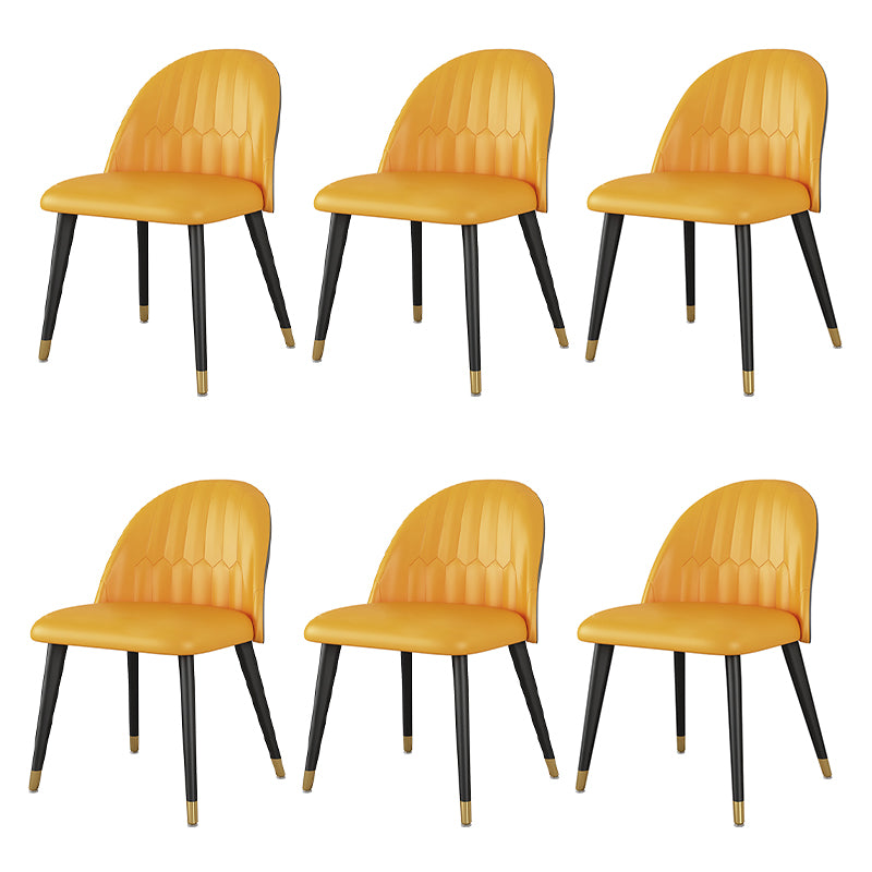 Modern 1/5/6/7 Pieces Dining Set Sintered Stone Dining Table Set with Leather Chairs