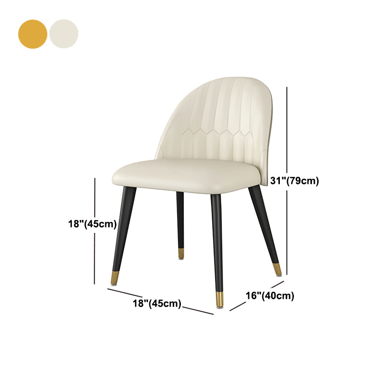 Modern 1/5/6/7 Pieces Dining Set Sintered Stone Dining Table Set with Leather Chairs