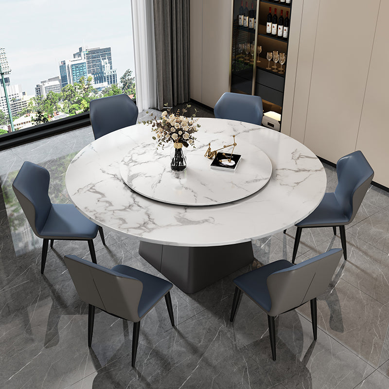 Modern 1/4/5/7/9 Pieces Dining Set Rectangle Marble Dining Table Set