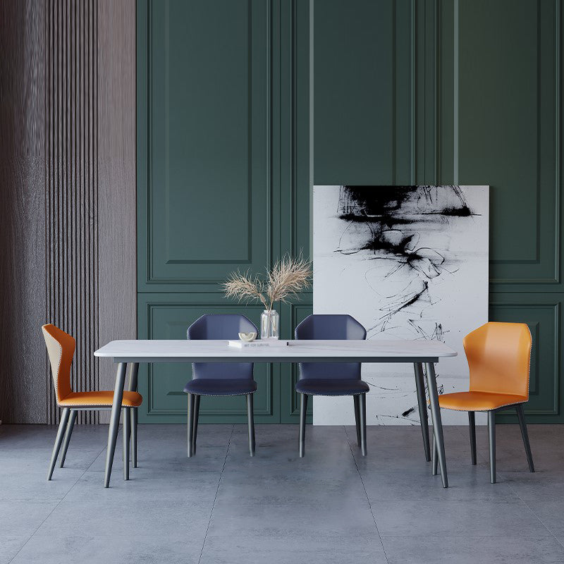 Modern 1/2/5/7 Pieces Dining Set Rectangle Dining Room Table Set