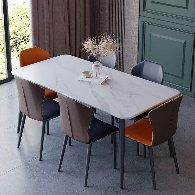 Modern 1/2/5/7 Pieces Dining Set Rectangle Dining Room Table Set