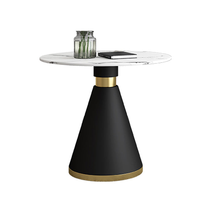 Glam 1/2/5 Pieces Round Dining Set Sintered Stone Dining Table Set for Restaurant