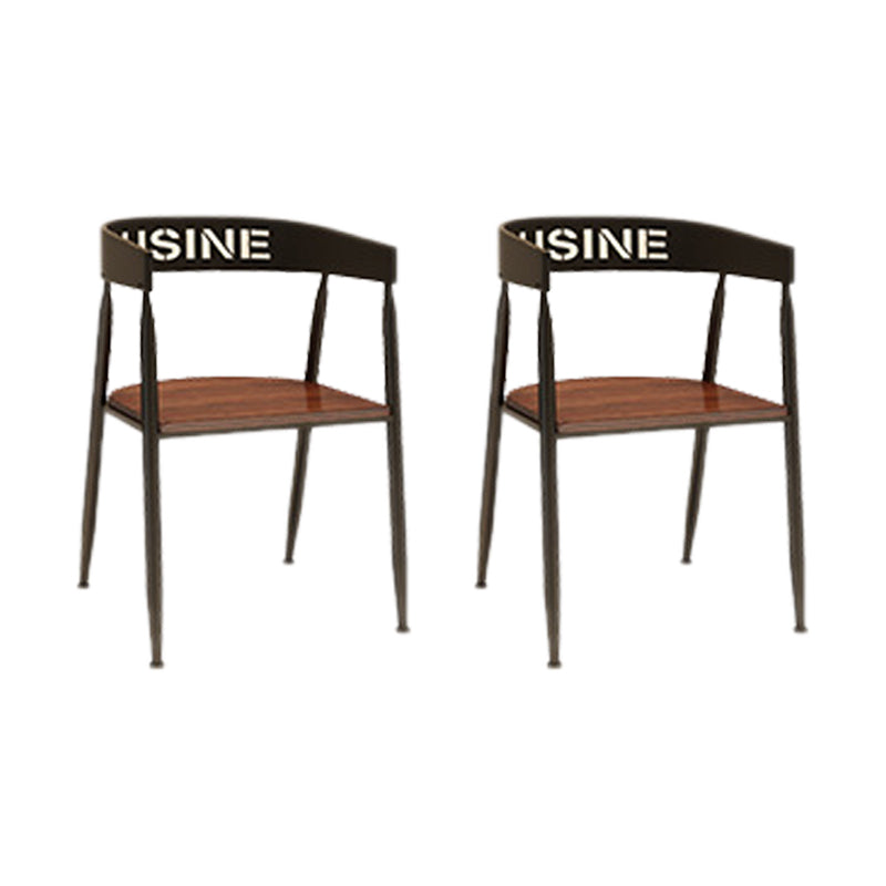 Industrial 1/2/3/5 Pieces Dining Set Square Solid Wood Dining Table Set