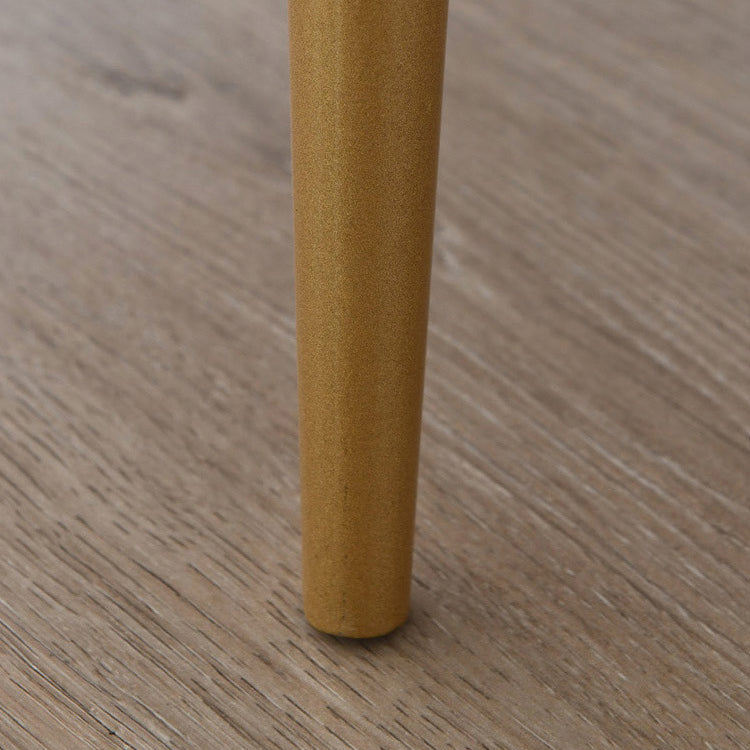Sillas de comedor sin brazos contemporáneas de metal Silla mate Parsons de tela para Brasserie