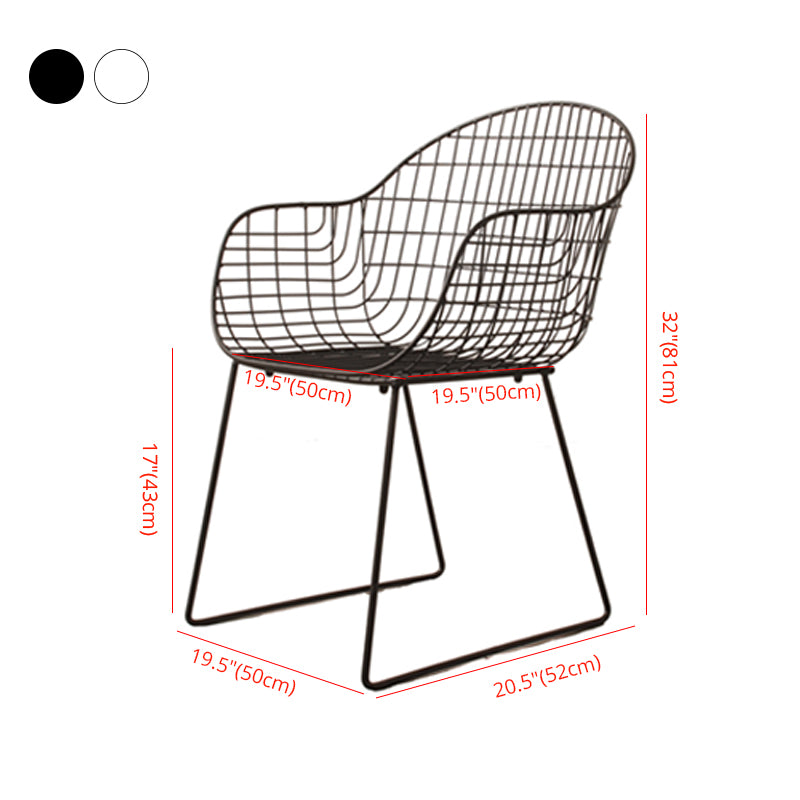El cuero moderno de la PU que cena el metal de las sillas cena los sillones para el uso del restaurante