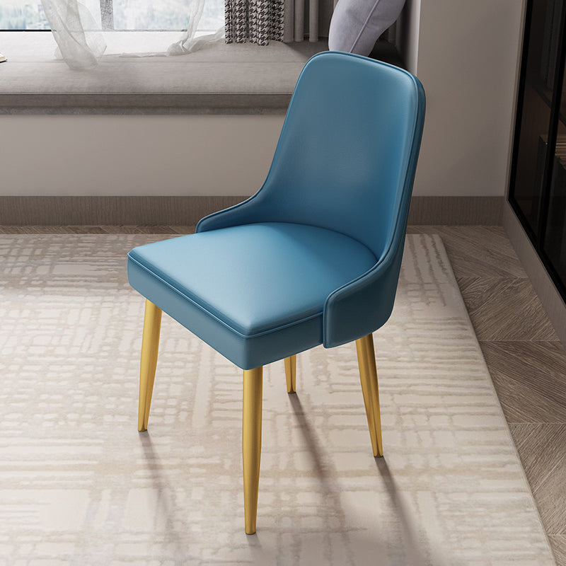 Sedie da pranzo in stile glam da cucina sedia a bracciole con gambe metalliche